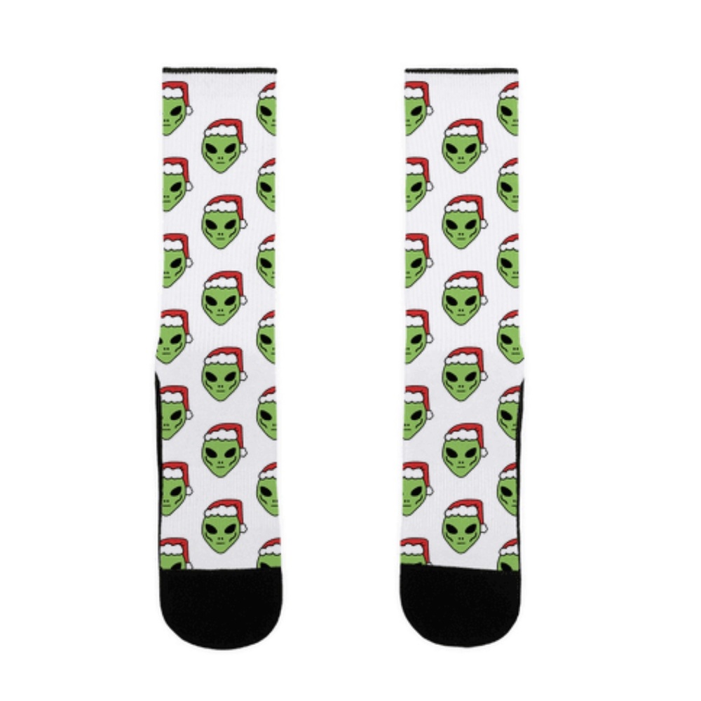 Santa Alien Sox